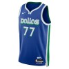 Camiseta Hombre Dallas Mavericks Luka Doncic 77 2022-23 Nike City Edition Azul Swingman